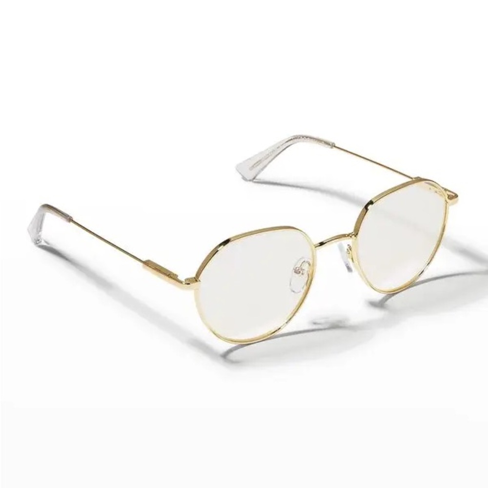 Sweater Wharf Abyss Round Metal Reading Glasses NWOT